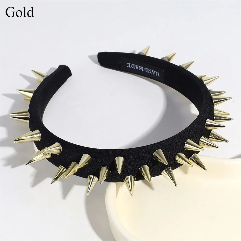 Spiked Angel Rivet Headband