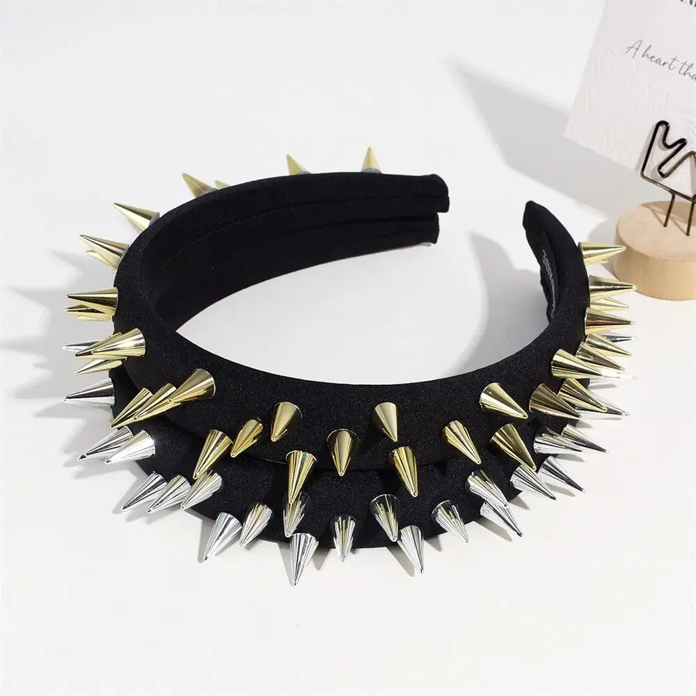 Spiked Angel Rivet Headband