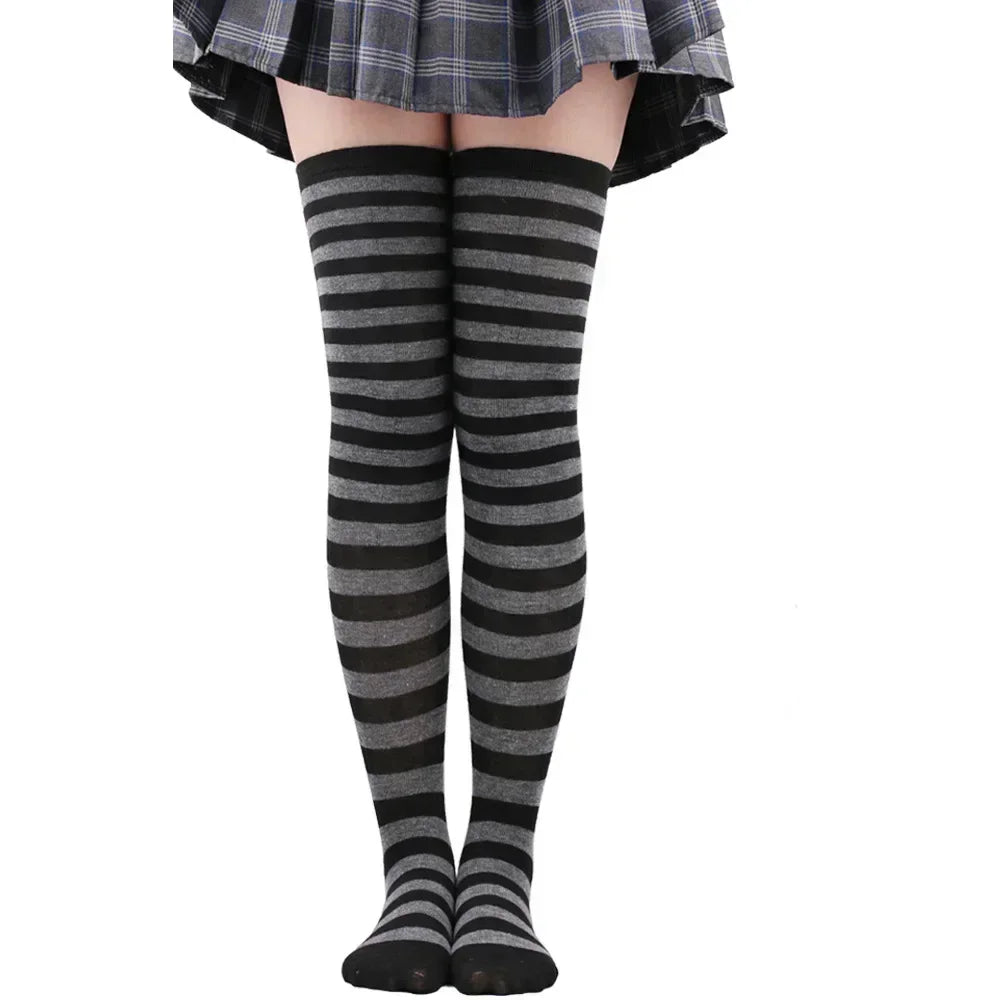 Sweet Dots Thigh High Socks (Colors)