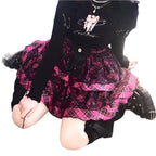 Twisted Sugar Ruffle Skirt.