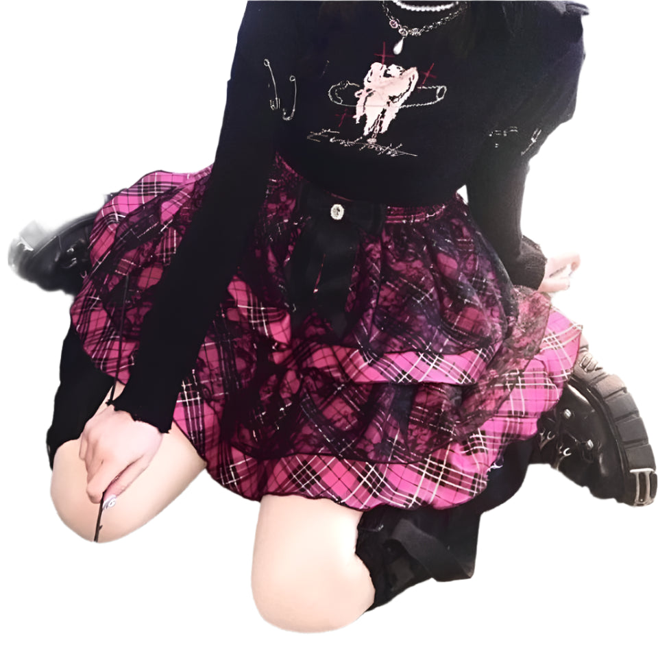 Twisted Sugar Ruffle Skirt.