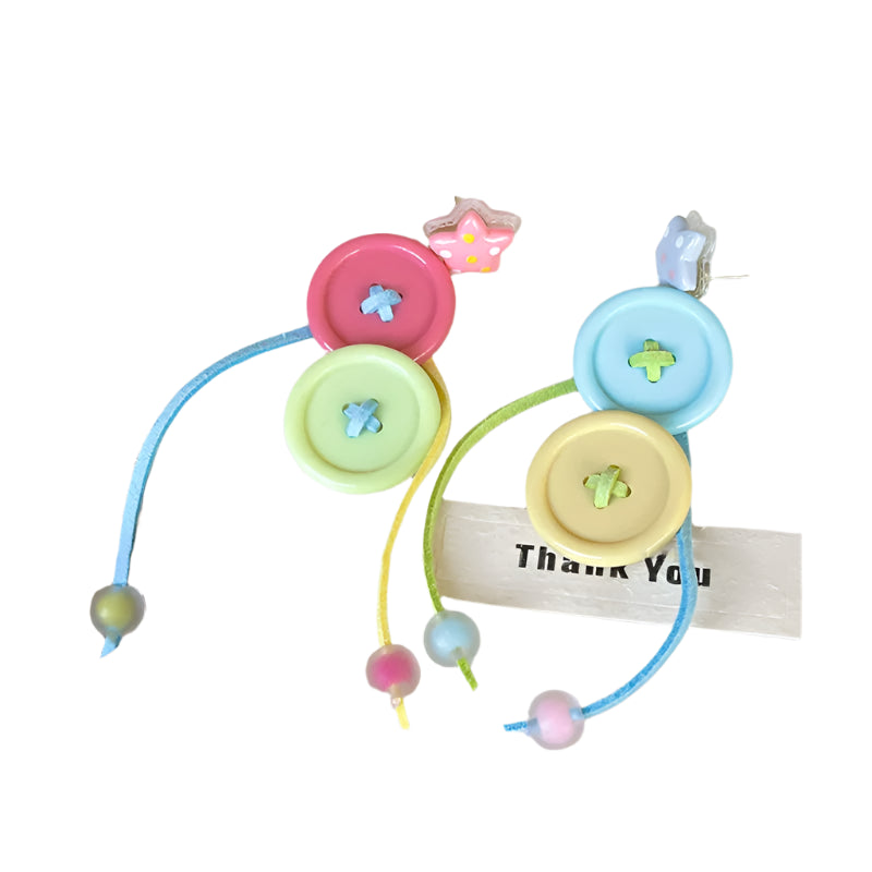 Summer Rain Drop Earrings — Dopamine Drip Dangles
