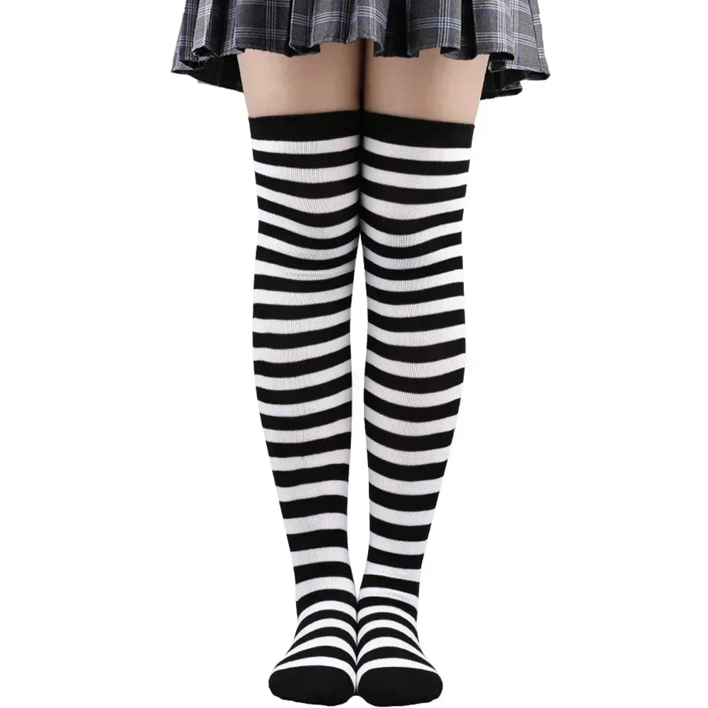 Sweet Dots Thigh High Socks (Colors)