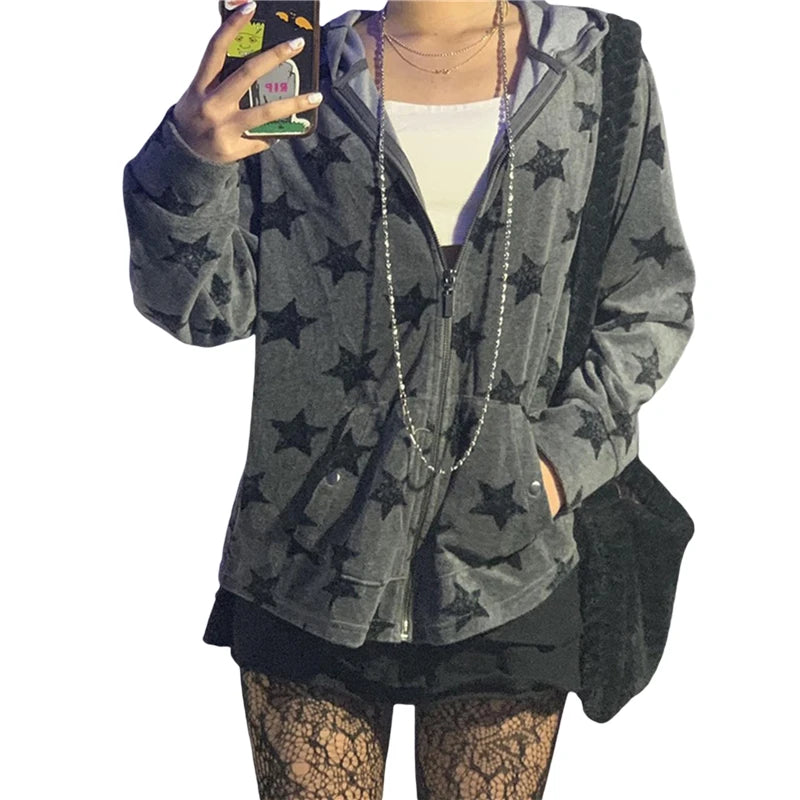 Stellar Hex Zip Hoodie.