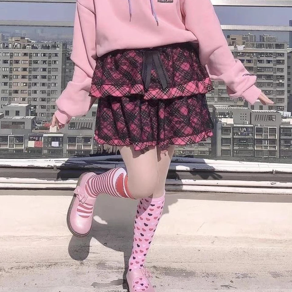 Twisted Sugar Ruffle Skirt.