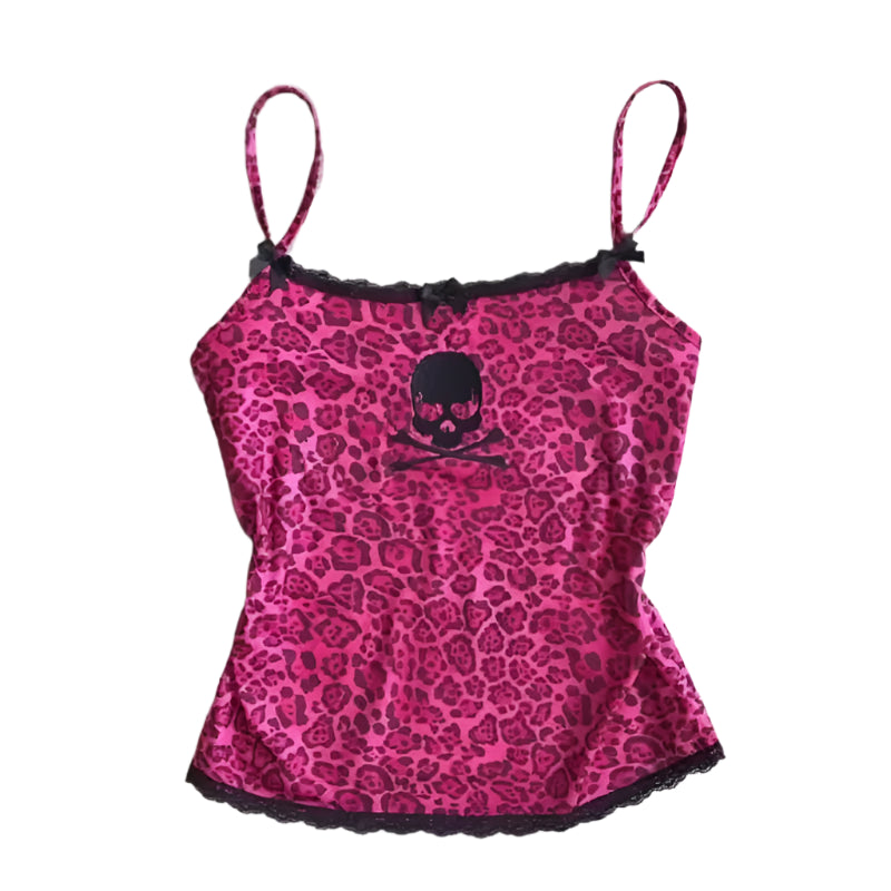 Wild Heart Lace Skull Cami