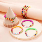 Love Wins Rainbow Beaded Pride Bracelet.