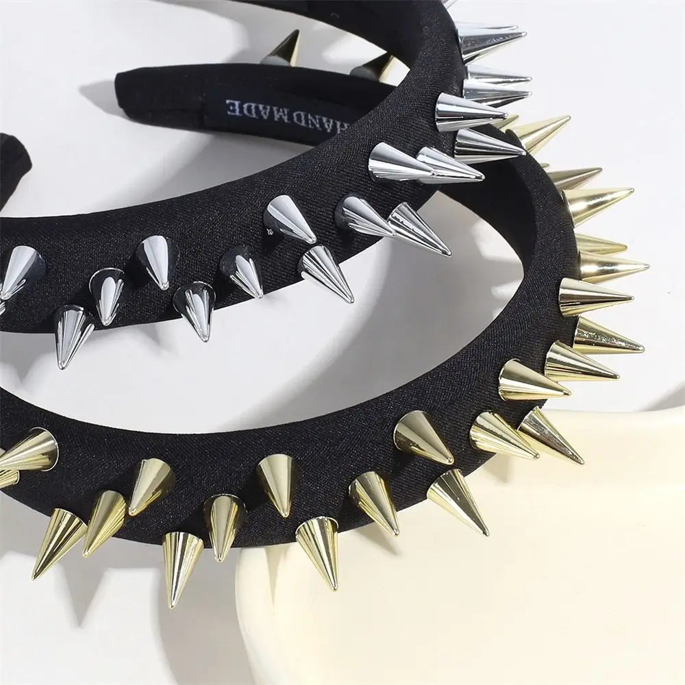 Spiked Angel Rivet Headband