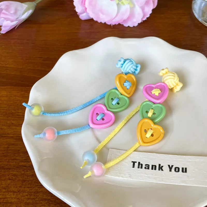 Summer Rain Drop Earrings — Dopamine Drip Dangles