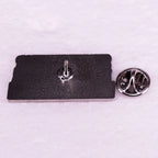 Support Your Local Vampires Enamel Pin — Donate Blood Today!