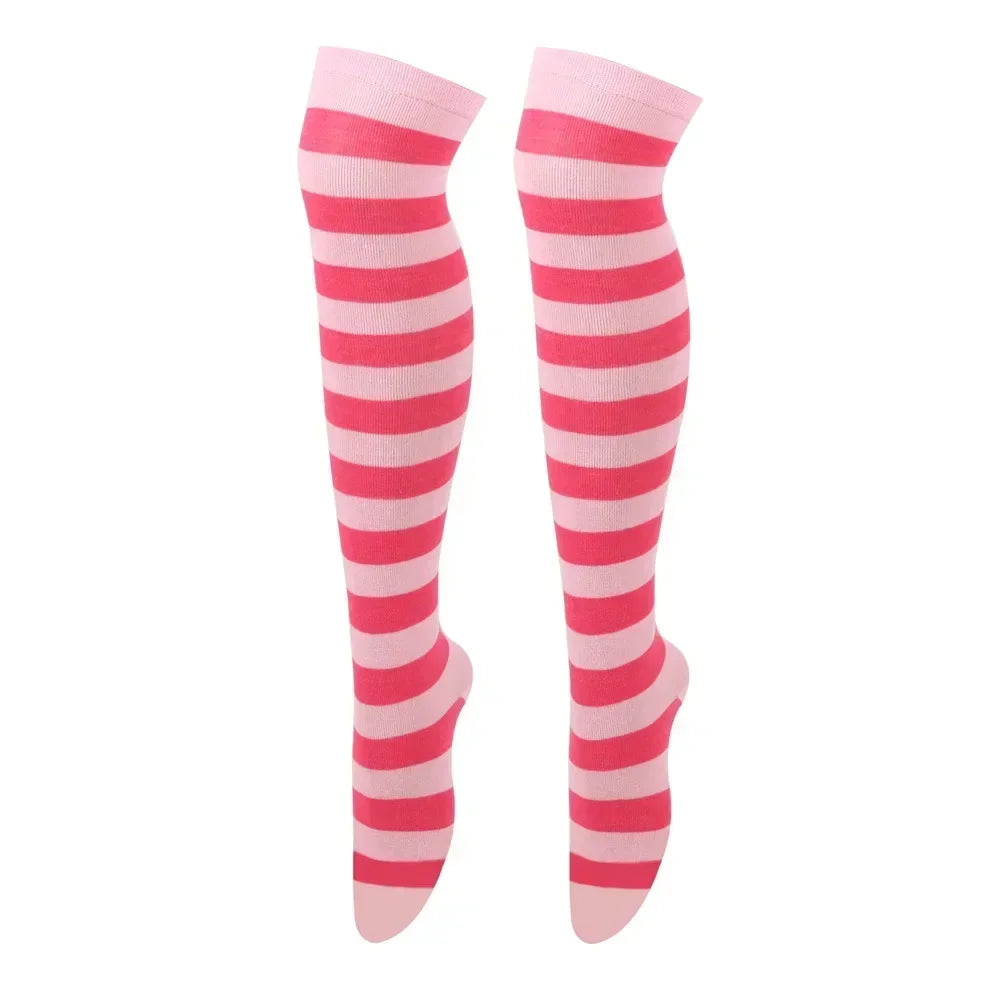 Sweet Dots Thigh High Socks (Colors)