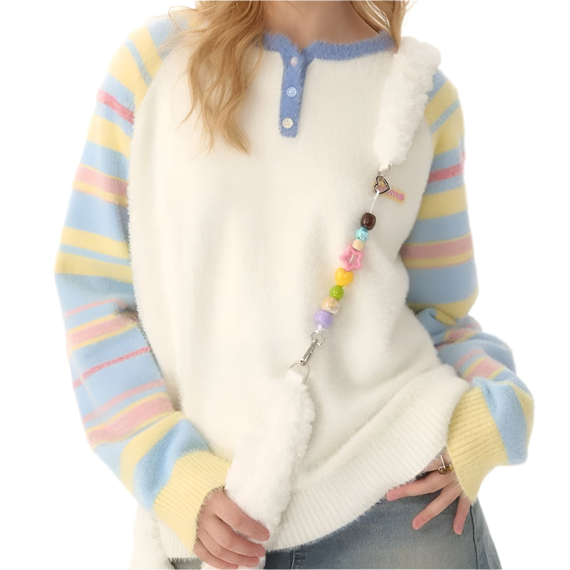 Sugar Stripe Dream Knit.