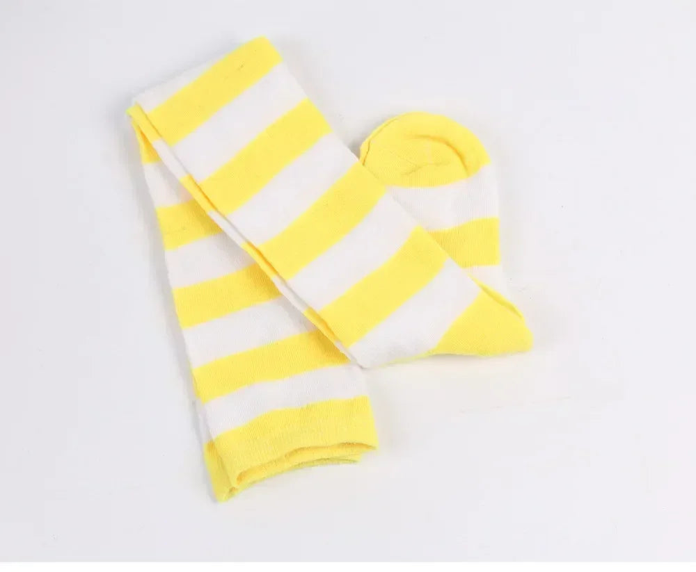 Sweet Dots Thigh High Socks (Colors)