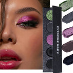 5-Color Extreme Black Eyeshadow Palette