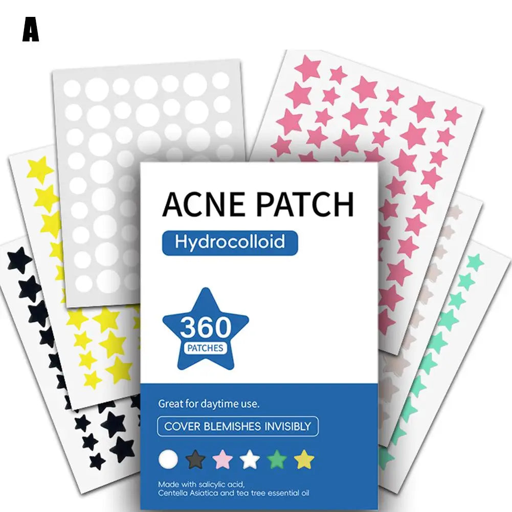 Cutie Clear Star Pimple Patch Set – 360pcs