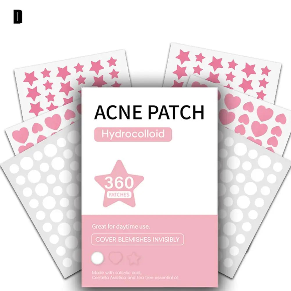 Cutie Clear Star Pimple Patch Set – 360pcs