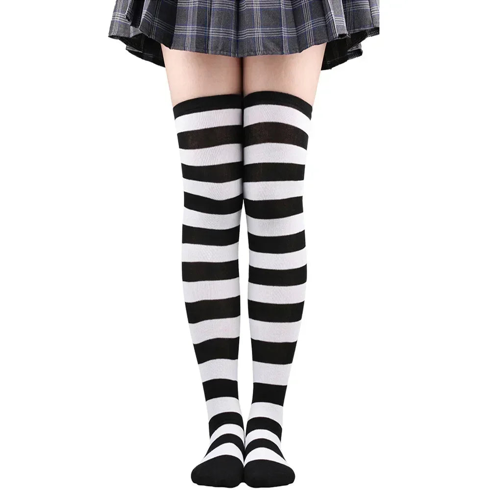 Sweet Dots Thigh High Socks (Colors)