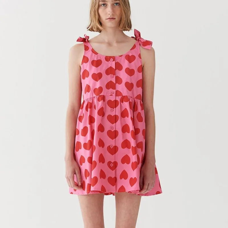 Sweetheart Skies Mini Cami Dress