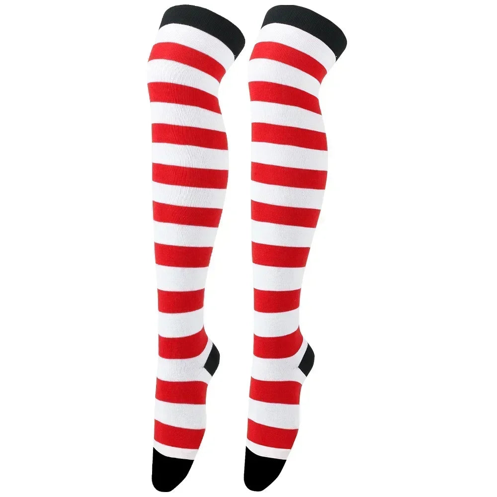 Sweet Dots Thigh High Socks (Colors)