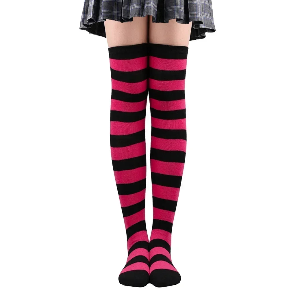 Sweet Dots Thigh High Socks (Colors)