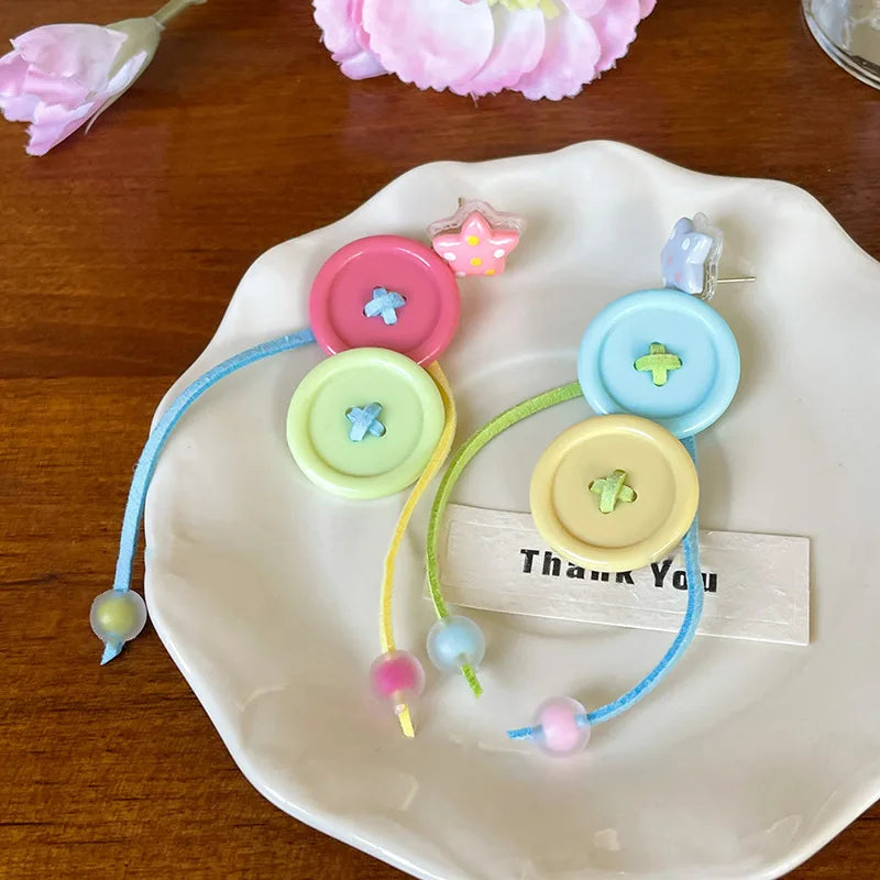 Summer Rain Drop Earrings — Dopamine Drip Dangles