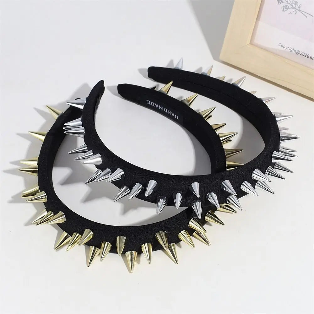 Spiked Angel Rivet Headband