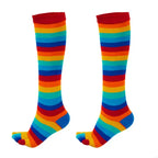 Lucky Toes Rainbow Socks.