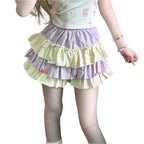 Candy Cloud Dopamine Cake Skirt (Colors)