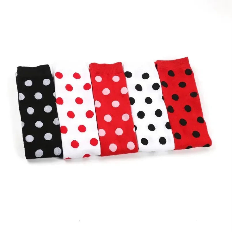 Sweet Dots Thigh High Socks (Colors)