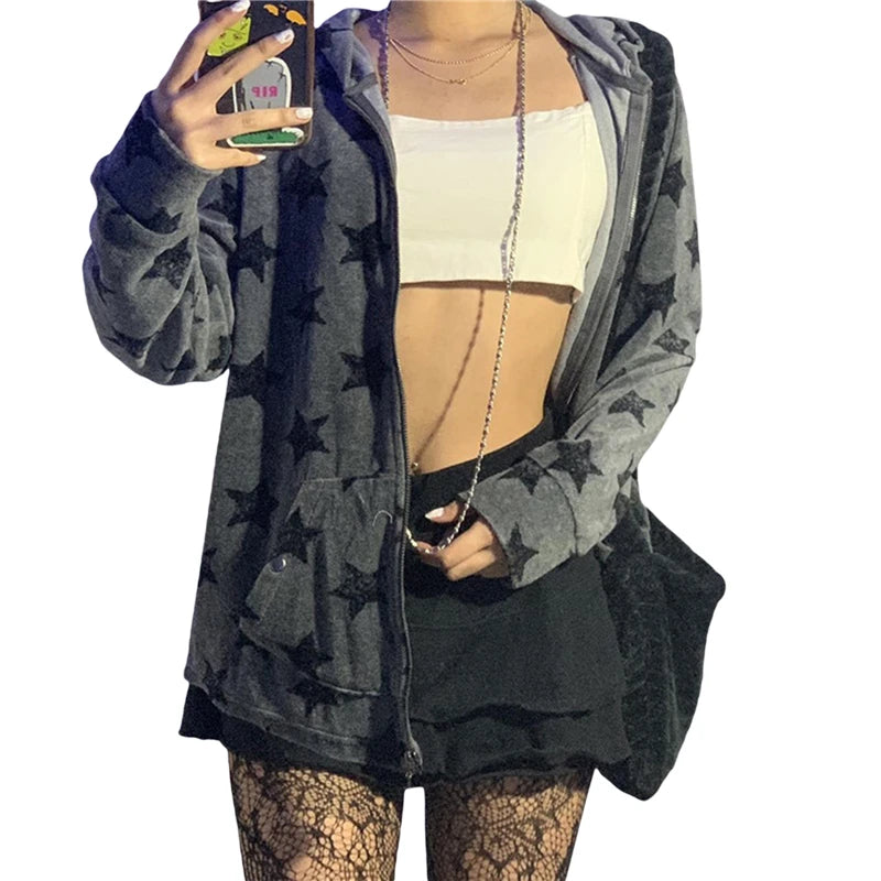 Stellar Hex Zip Hoodie.