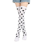 Sweet Dots Thigh High Socks (Colors)