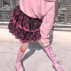 Twisted Sugar Ruffle Skirt.