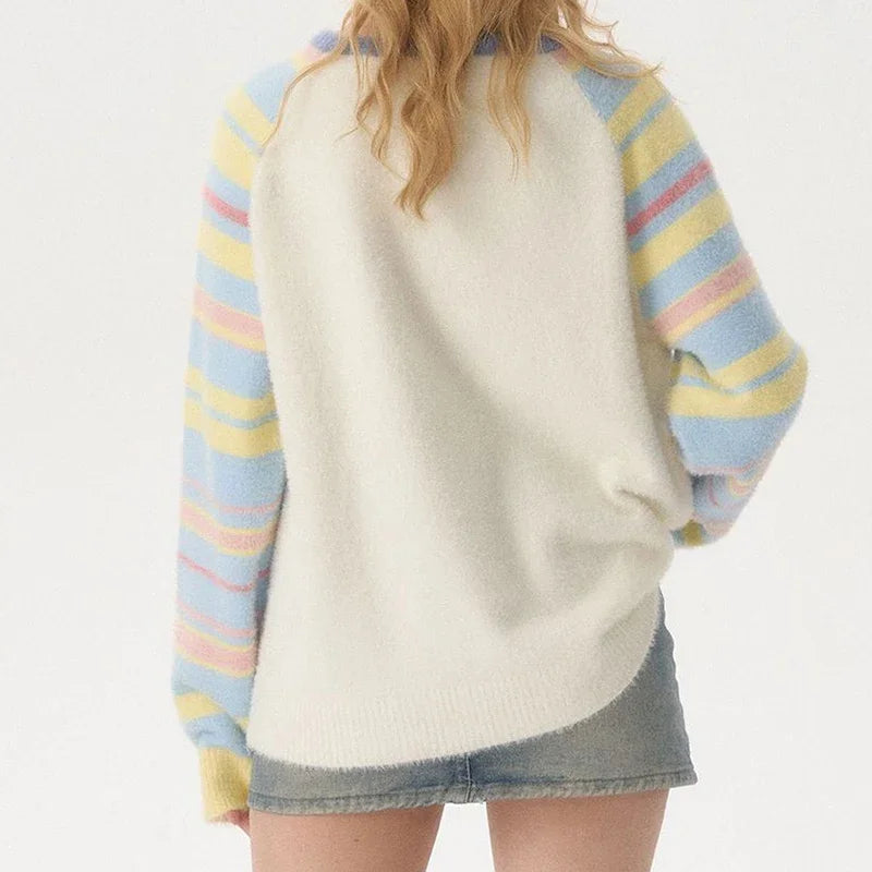 Sugar Stripe Dream Knit.