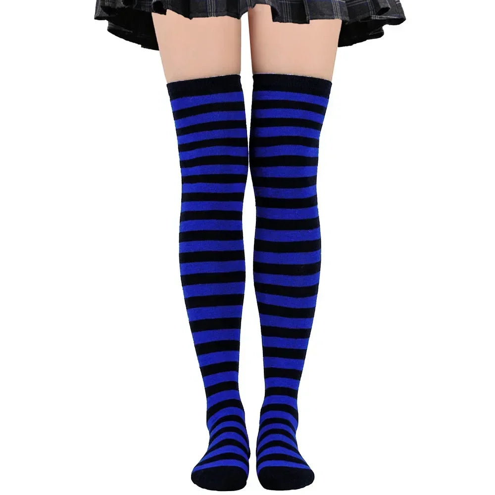 Sweet Dots Thigh High Socks (Colors)