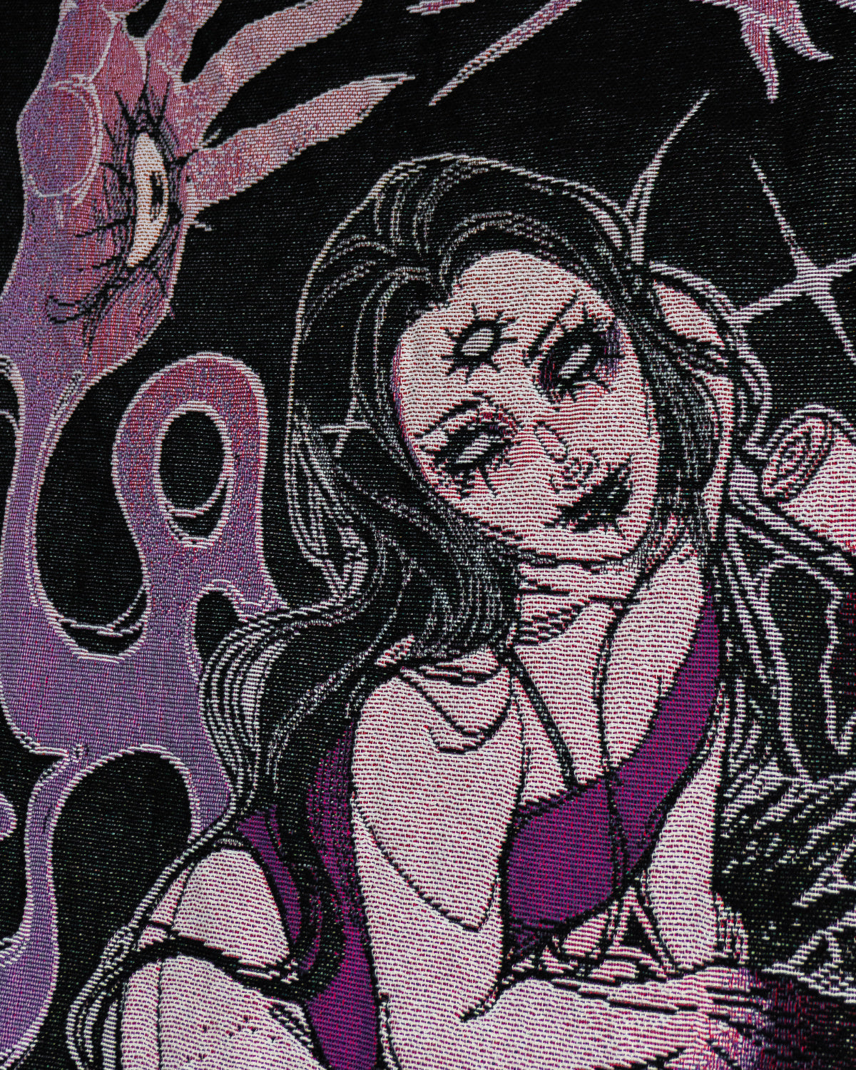 Seance Summoning Ritual Woven Blanket