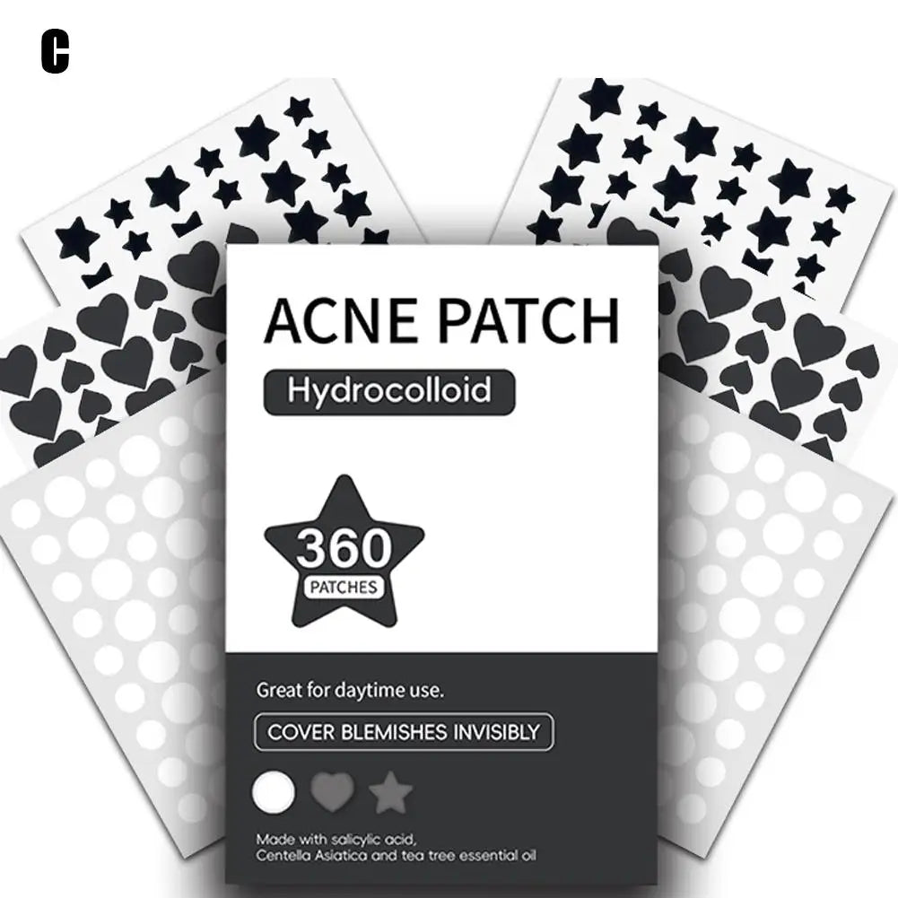 Cutie Clear Star Pimple Patch Set – 360pcs
