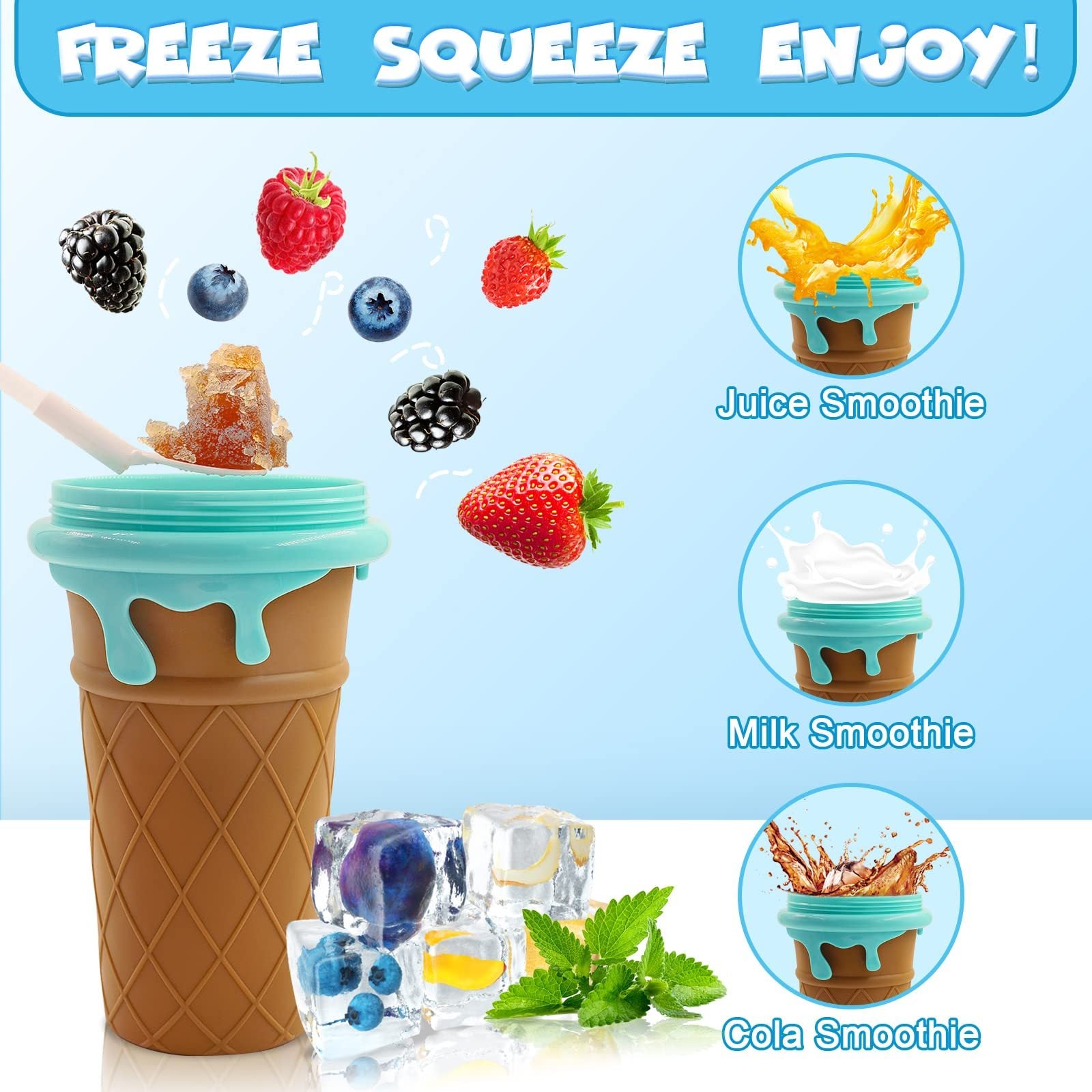 Slushy Magic Cup | 500ml Squeeze