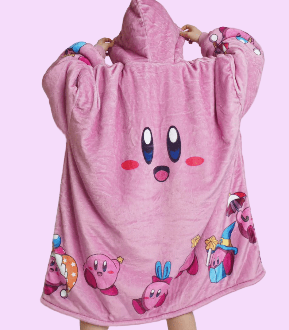 Kirby Wearable Blanket Hoodie