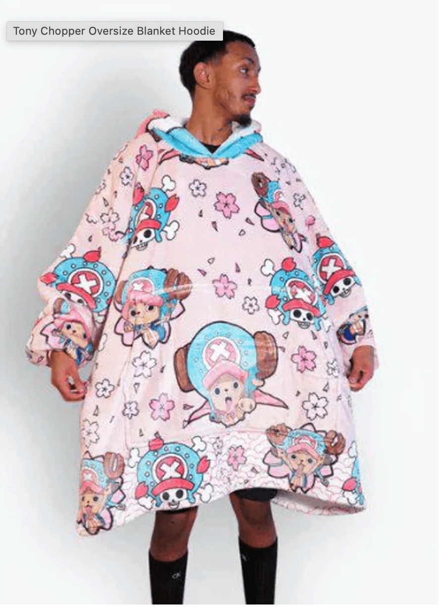 Tony Chopper Wearable Blanket Hoodie
