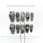 Nocturne Muse Patterned Nails