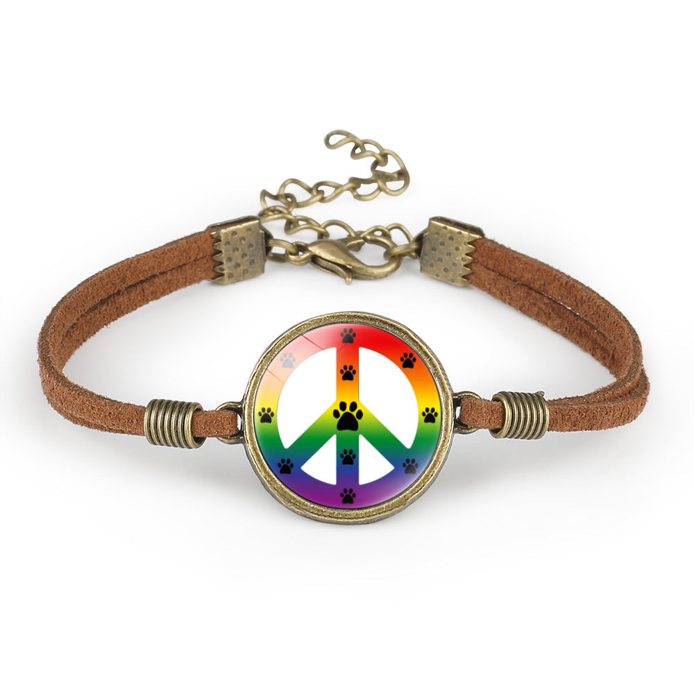 Wild Peace Vibes Bracelet.