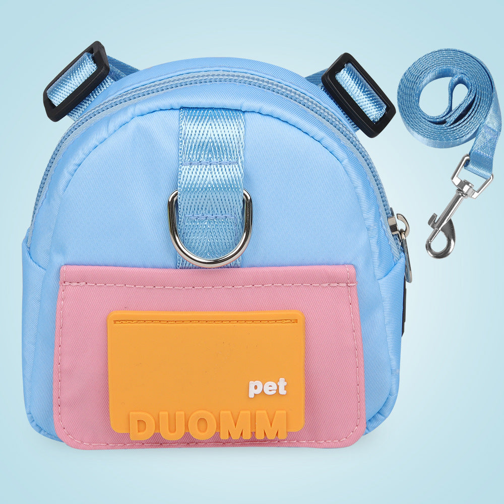 Paw Pack Colorblock Travel Pet Bag | Pet Backpack for Walks & Adventures