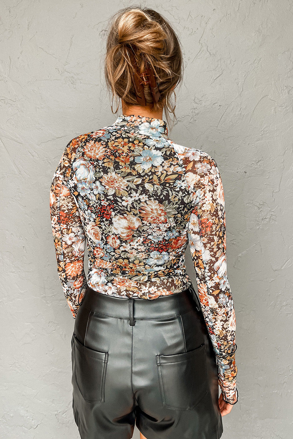Petal Kiss Mesh Top