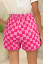 Sweet Static Checkered Shorts.