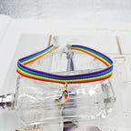 Chromaglow Collar – Rainbow Moon Electroplated Choker