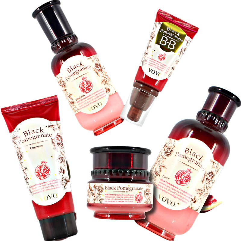 Pomegranate Glow Skincare Set | Hydrating & Moisturizing Collection for Radiant Skin