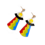 Galaxy Drip Alien Earrings