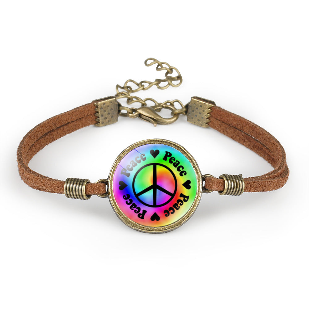 Wild Peace Vibes Bracelet.