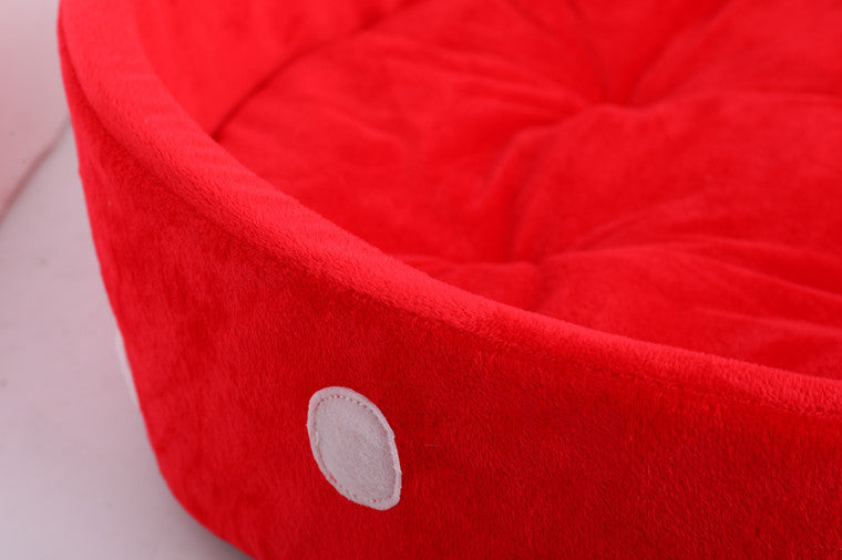 Snuggle Pop Cartoon Pet Bed