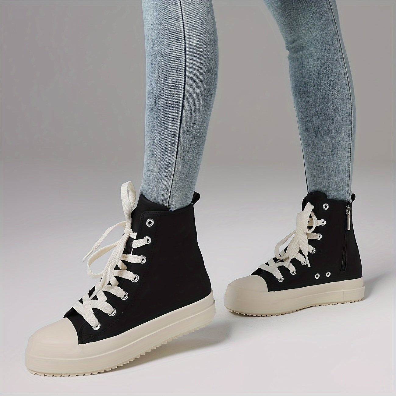 Kandy Core Platform Sneaker Boots.